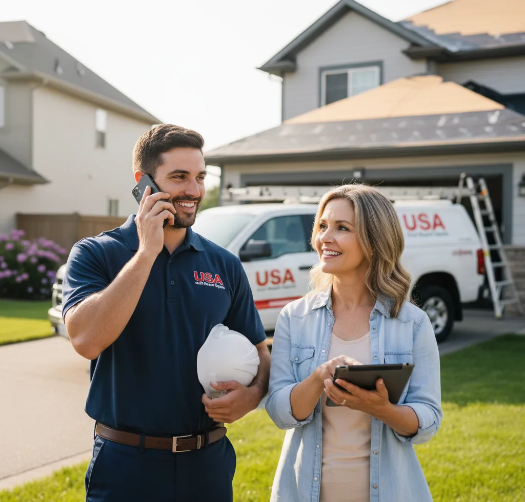 USA Roof Repair Experts customer support in Crystal Lake